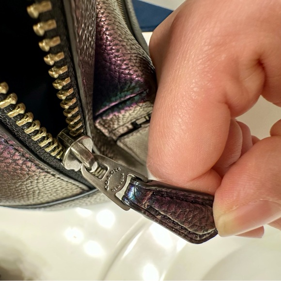 Coach Hologram Oil Slick Charlie Mini Backpack - Picture 15 of 17